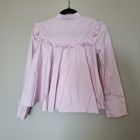 Very cute elegant lilac top - Picture 4 of 7
